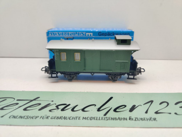 Märklin H0 AC 4008 Personenzug-Gepäckwagen / PWi / DB / OVP blau