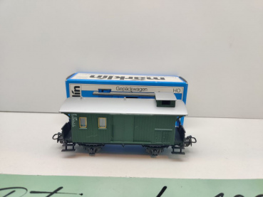Märklin H0 AC 4008 Personenzug-Gepäckwagen / PWi / DB / OVP blau