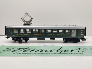 Märklin H0 AC 4016 Schnellzug-Speisewagen Dachabnehmer / SBB
