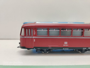 Märklin H0 AC 4018 Beiwagen z Schienenbus / Licht / 2.Kl / BD / DB / OVP blau