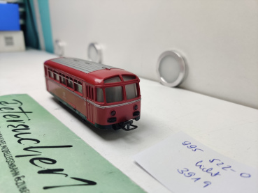 Märklin H0 AC 4018 / 995 522-0 Beiwagen Schienenbus / DB / Licht / Rot