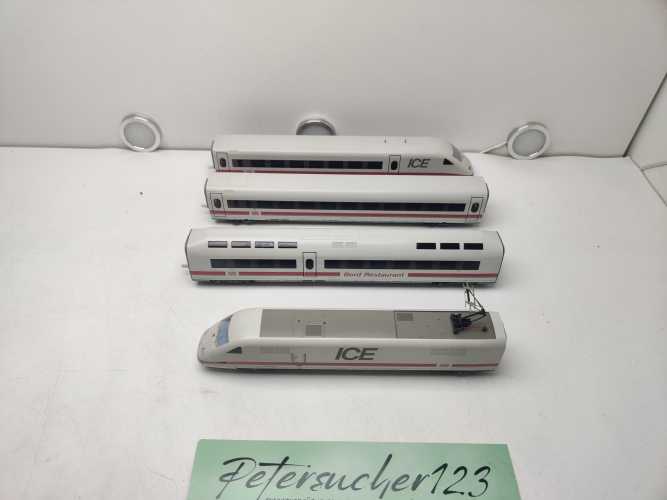 Märklin / AC / H0 / BR402 022-8 Triebzug / ICE 2 / 4-teilig inklusive Bordrestaurant / DB / Delta Digital / Weiß