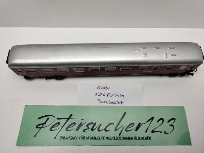 Märklin H0 4024 Speisewagen 36 201 WR4üm / Blech / Dach Lackiert / DSG