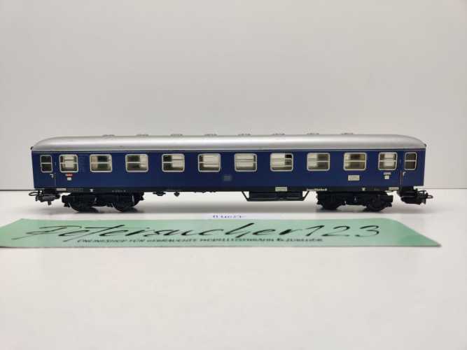 Märklin H0 AC 4027 Personenwagen 1.Kl. A4ümg / Blau / Blech / DB