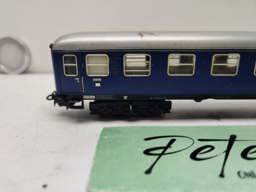 Märklin H0 AC 4027 / 11853 Personenwagen 1.Kl. / Blau / Blech / DB / Licht /anderes Dach