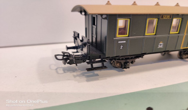 Märklin H0 AC 4035 1x Personenwagen 1235 / 1.+2.Kl / aus Set / K.P.E.V.