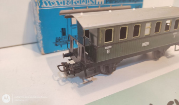 Märklin H0 AC 4040 Personenwagen 4051 Stg / 2.Kl / OVP blau