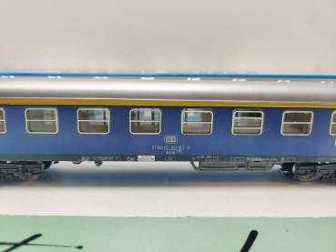 Märklin H0 AC 4051 Abteilwagen 1.Kl Aüm202 / Rücklicht / DB / OVP blau