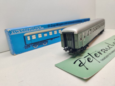 Märklin H0 AC 4052 D-Zug Abteilwagen 2.Kl Büm232 / DB / OVP blau