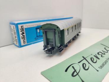 Märklin H0 AC 4067 Umbauwagen 1.-2.Kl AB3yge / DB / OVP blau