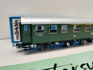 Märklin H0 AC 4067 Umbauwagen 1.-2.Kl AB3yge / DB / OVP blau