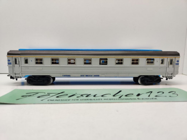 Märklin H0 AC 4076 D-Zug-Wagen 1.Kl A9uj / Inox / SNCF / OVP blau