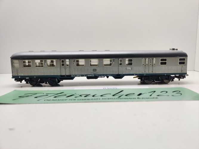 Märklin H0 AC 4077 Nahverkehrswagen "Silberling" 2.Kl BD4nf / Licht / DB
