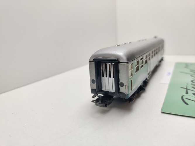 Märklin H0 AC 4077 Nahverkehrswagen "Silberling" 2.Kl BD4nf / Licht / DB