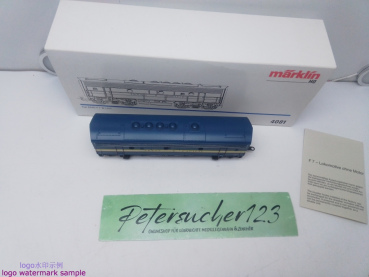 MÄRKLIN H0 AC 4081 Typ EMD F 7 B-Unit / TEXAS & PACIFIC / Diesellokergänzung  / Analog / OVP