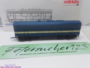 MÄRKLIN H0 AC 4081 Typ EMD F 7 B-Unit / TEXAS & PACIFIC / Diesellokergänzung  / Analog / OVP