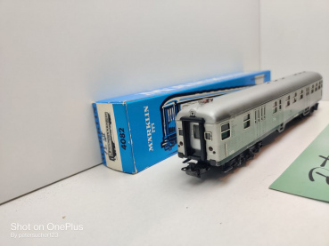 Märklin H0 AC 4082 Nahverkehrswagen "Silberling" / 2.Kl / Bnb720 / DB / OVP blau