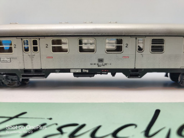 Märklin H0 AC 4082 Nahverkehrswagen "Silberling" / 2.Kl / Bnb720 / DB / OVP blau