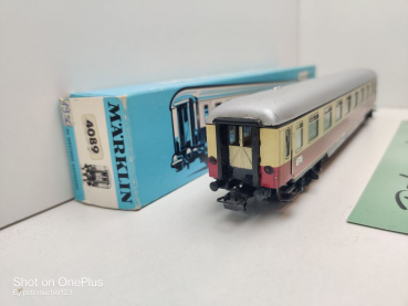 Märklin H0 AC 4089 TEE Abteilwagen / 1.Kl / Licht / Av4üm / DB / OVP hellblau