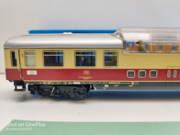 Märklin H0 AC 4090 TEE Aussichtswagen / 1.Kl / ADüm101 / DB / OVP blau