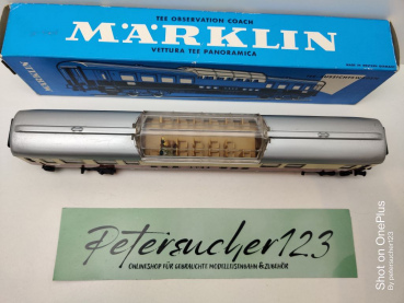 Märklin H0 AC 4090 TEE Aussichtswagen / 1.Kl / ADüm101 / DB / OVP blau