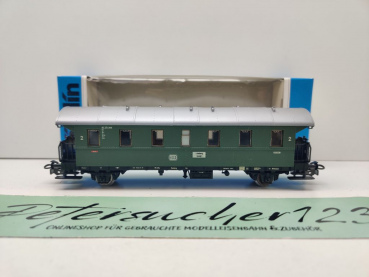 Märklin H0 AC 4101 Plattformwagen 2.Kl "Donnerbüchse" Ci28 / DB / OVP blau