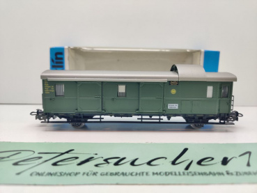 Märklin H0 AC 4102 Gepäckwagen "Donnerbüchse" Pwi30 / DRG / OVP blau