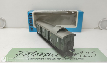 Märklin H0 4103 Gepäckwagen / Schlusslicht / Pwi / DRG / OVP blau