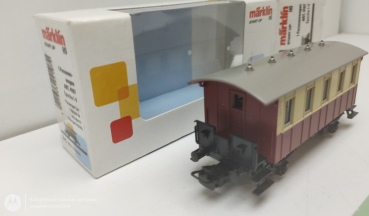 Märklin H0 / AC 4107  2-Achser Personenwagen / Nebenbahn / OVP