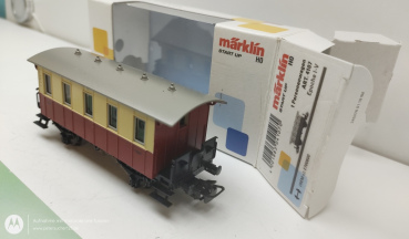 Märklin H0 / AC 4107  2-Achser Personenwagen / Nebenbahn / OVP