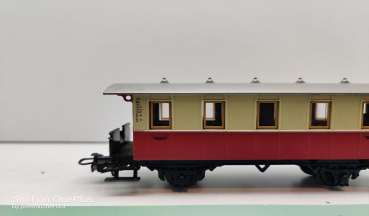Märklin H0 AC 4107 Personenwagen / beige-rot / Bauart Bi / Privatbahn