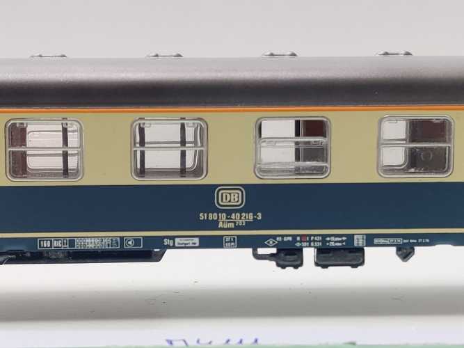 Märklin H0 AC 4111 Schnellzug Abteilwagen 1.Kl Aüm203 / DB