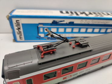 Märklin H0 AC 4125 D-Zug Speisewagen / EW IV WR / SBB / OVP blau