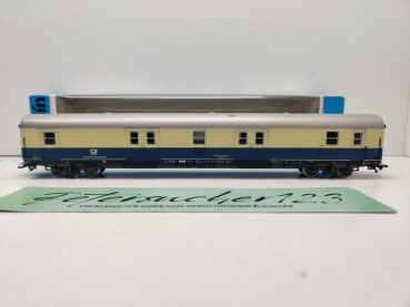 Märklin H0 AC 4157 Bahnpostwagen / Post mrz / DB / OVP blau