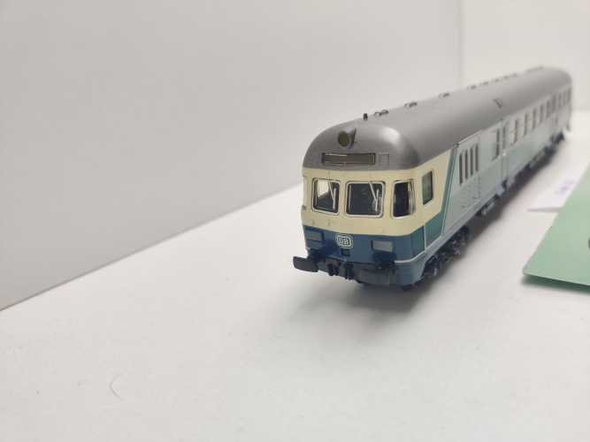 Märklin H0 AC 4160 (2) Nahverkehrswagen m Steuerabteil 2.Kl BDnf735 / DB
