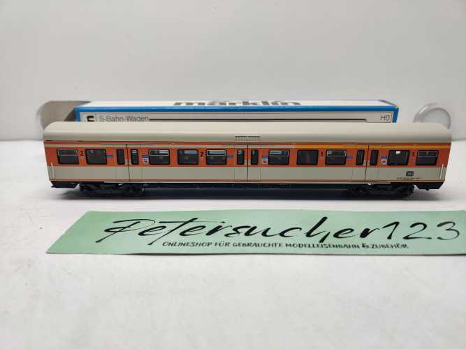 Märklin H0 AC 4183  S-Bahn-Personenwagen der 1./2. Klasse / Bauart ABx 791.1 / Blaue - OVP