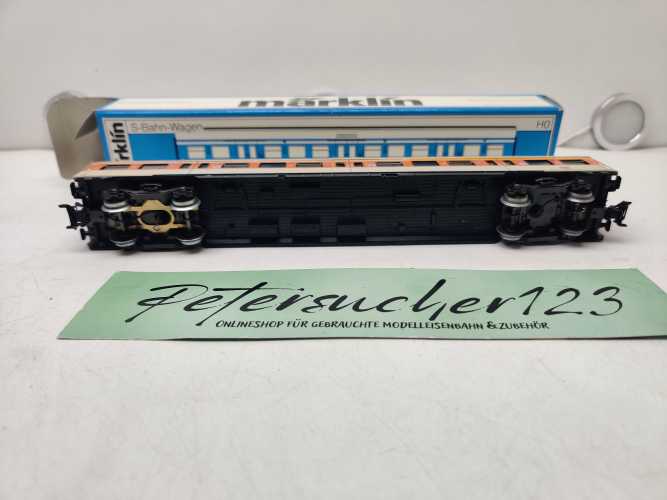 Märklin H0 AC 4183  S-Bahn-Personenwagen der 1./2. Klasse / Bauart ABx 791.1 / Blaue - OVP