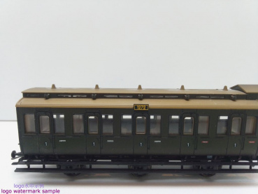 Märklin H0 AC 4206 Abteilwagen m Bremserhaus 1.Kl / A3 / NEM / K.P.E.V.
