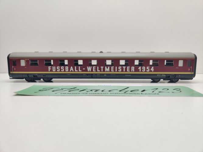 Märklin H0 AC 42080 Abteilwagen "Fussball WM 1954" 2.Kl VM08.5 / Licht / DB