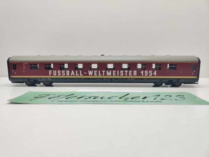 Märklin H0 AC 42080 Abteilwagen "Fussball WM 1954" 2.Kl VM08.5 / Licht / DB