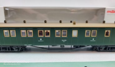 Märklin H0 AC 4210 Schnellzugwagen 2.-3.Kl. / BCCCi / K.Wü.St.E. / OVP weiß