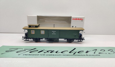 Märklin H0 AC 4212 Gepäckwagen / Pwi / K.Wü.St.E. / OVP weiß