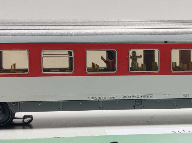Märklin H0 AC 42271 IC-Großraumwagen 2.Kl Bpmz291.2 / Licht / NEM / DB