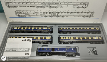 Märklin  H0 AC 4228 Rheingold Wagen-Set 5 Anhänger  OVP