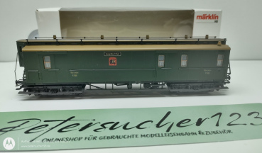 Märklin H0 AC 4229 Schnellzug-Postwagen der K.W.St.E. / grün / OVP