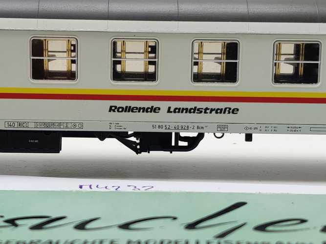Märklin H0 AC 4232 Liegewagen "rollende Landstraße" Bcm247 / NEM / DB