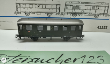 Märklin H0 AC 42353 Wagen-Set Höllental-Bahn  DRG / KKK / OVP