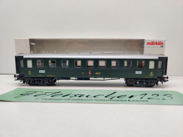 Märklin H0 AC 4238 Schnellzugwagen 3.Kl C4ü / NEM / SBB / OVP weiß