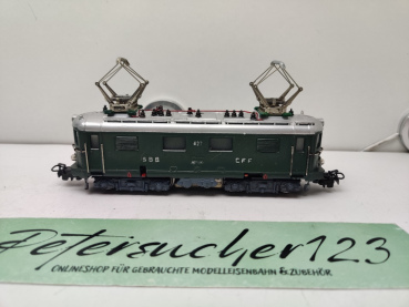 Märklin H0 AC RES 800 / 427 Elektrische Lokomotive / Re 4/4 / SBB / grün