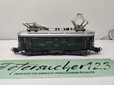 Märklin H0 AC RES 800 / 427 Elektrische Lokomotive / Re 4/4 / SBB / grün